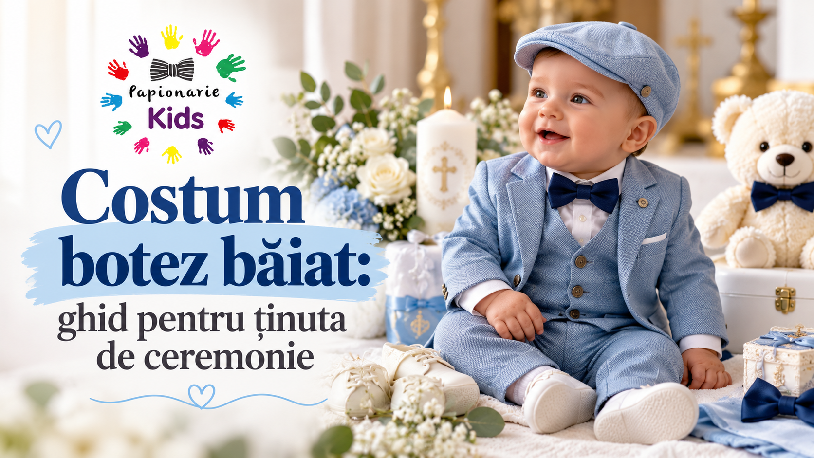 Costum botez băiat: ghid pentru ținuta de ceremonie