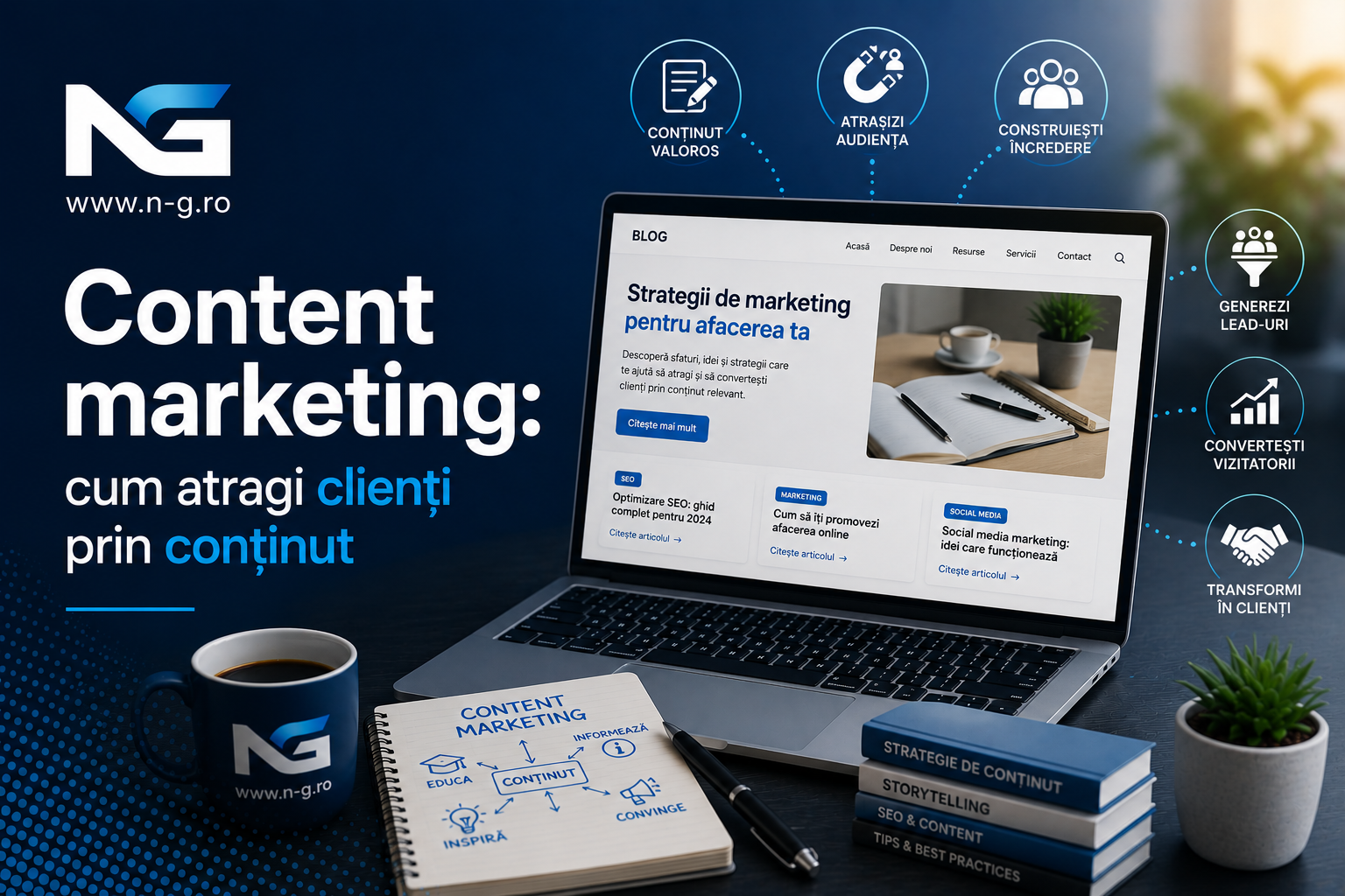 Content marketing: cum atragi clienți prin conținut